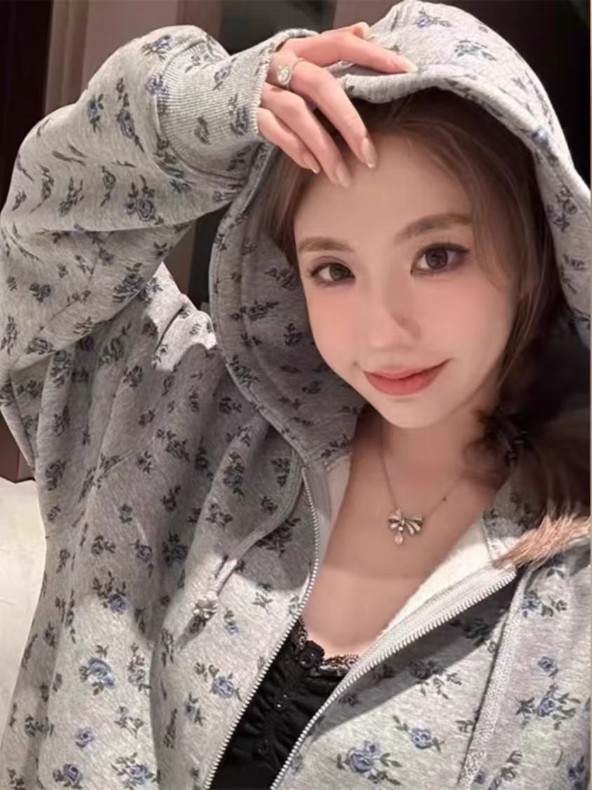 Plant Parent Hoodie - Korean Sweet College Women Sweatshirt Cute