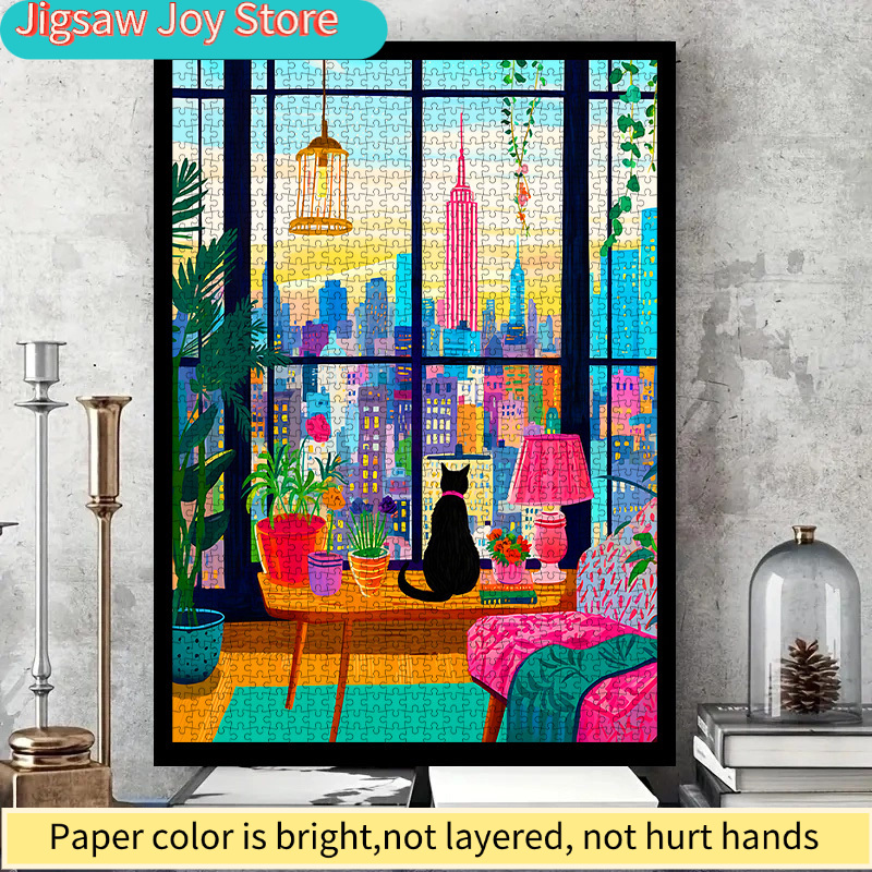DIY Paper Puzzle, New York Cit - Plant Parental recension och pris