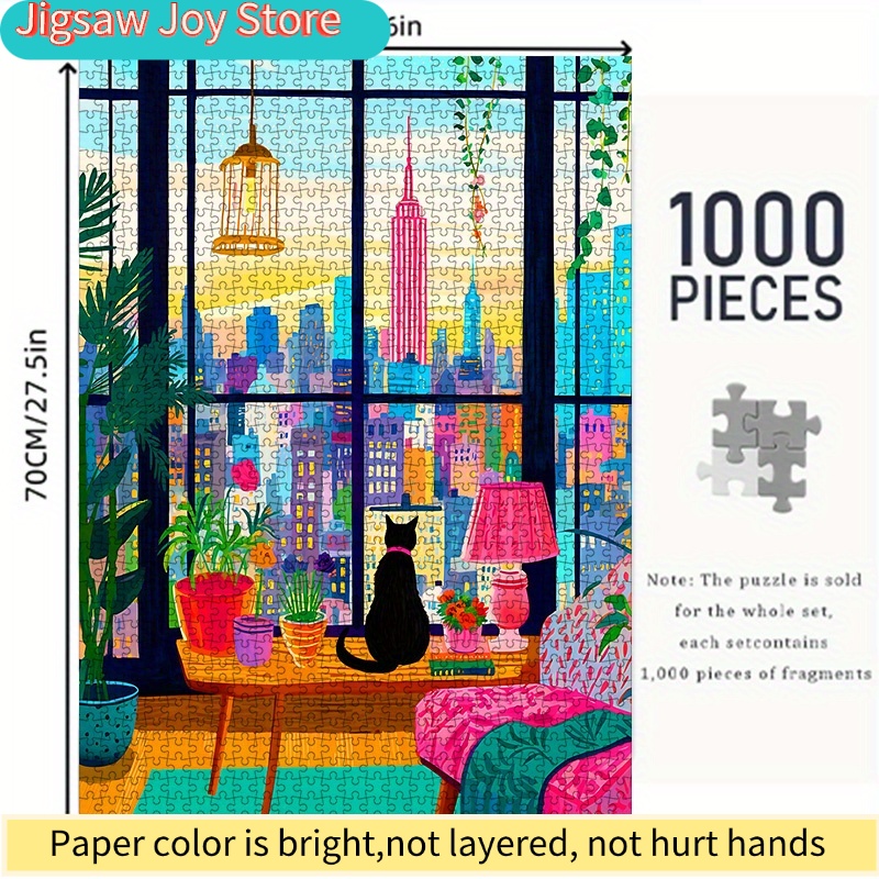 DIY Paper Puzzle, New York Cit - Plant Parental recension och pris