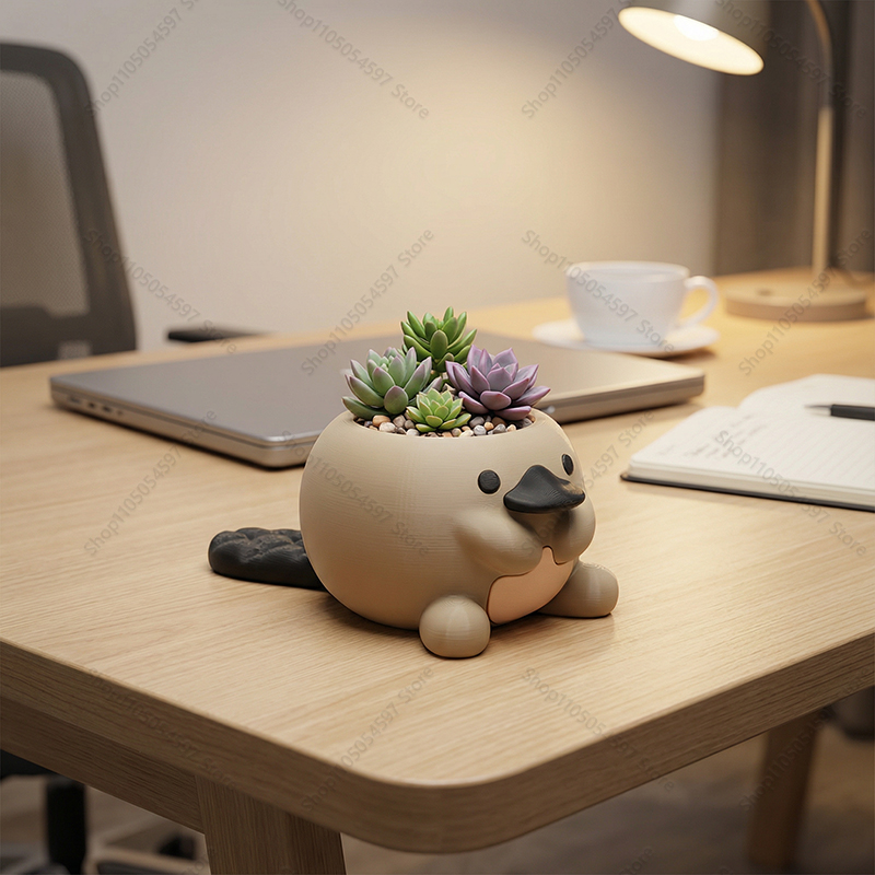 Adorable Platypus Shaped Plant - Plant Parent Pot recension och pris