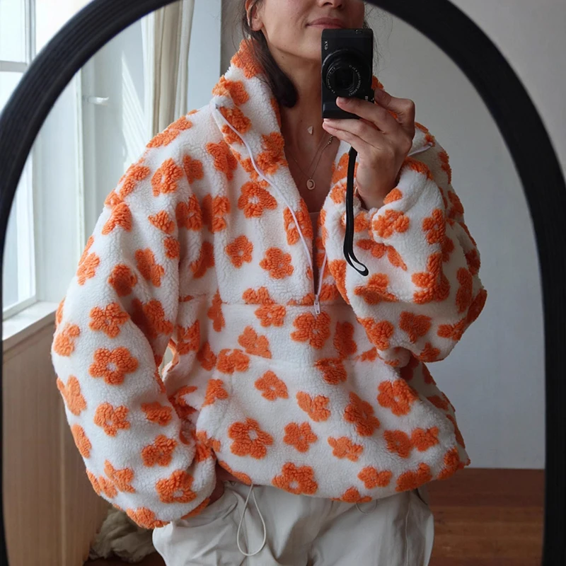Fleece Flower Sweatshirt For W - Plant Parent Hoodie recension och pris